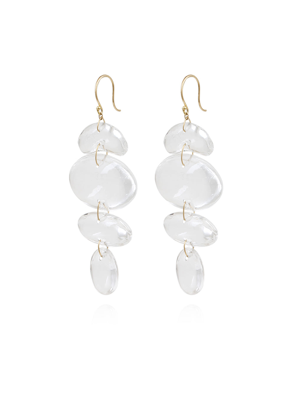 SMALL CRYSTAL TOTEM EARRINGS