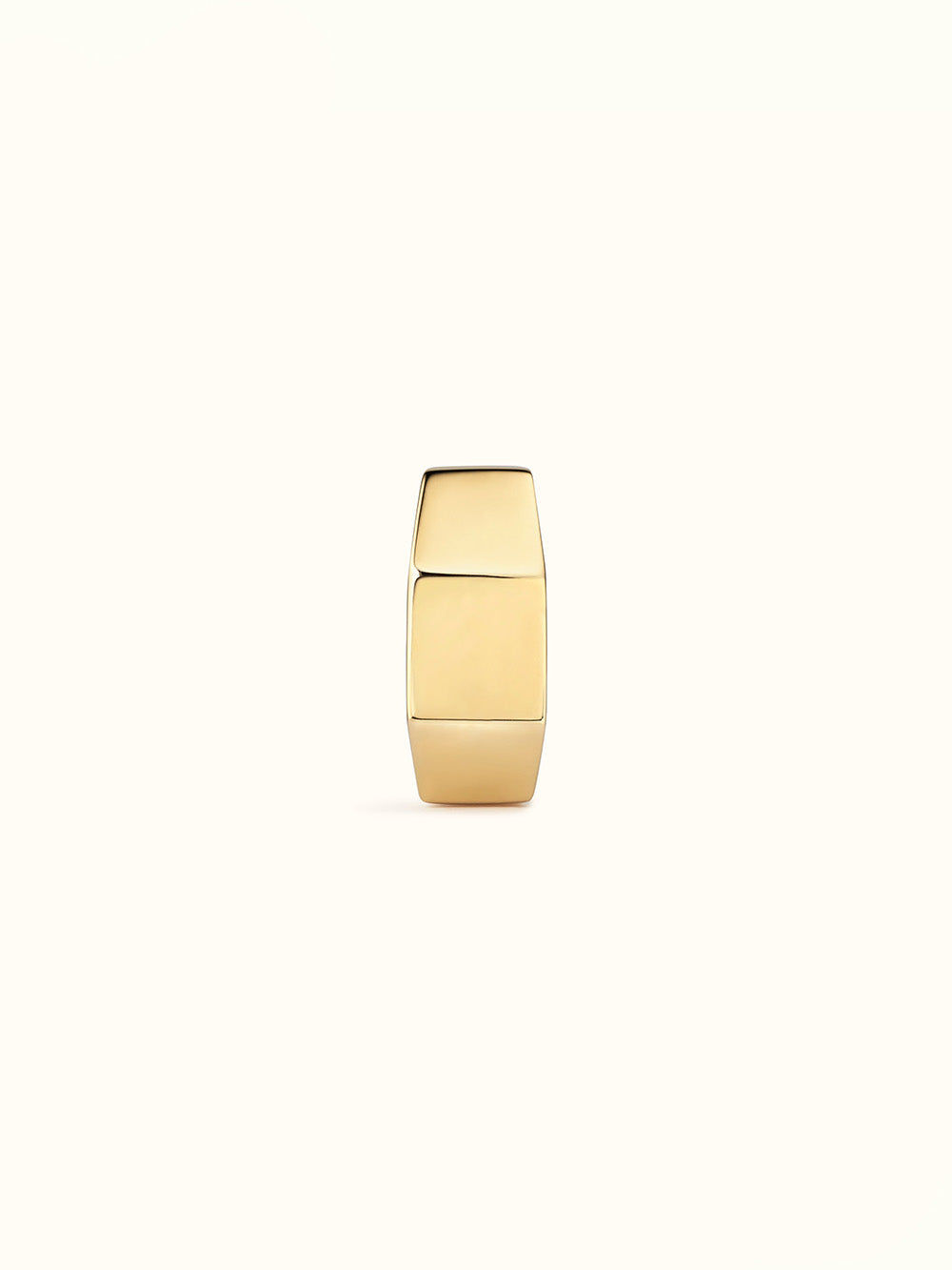 BOUCLE D'OREILLE ECROU GRAND MODELE OR JAUNE