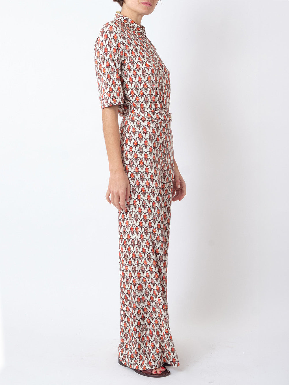 GIUDECCA SUN RED TROUSERS
