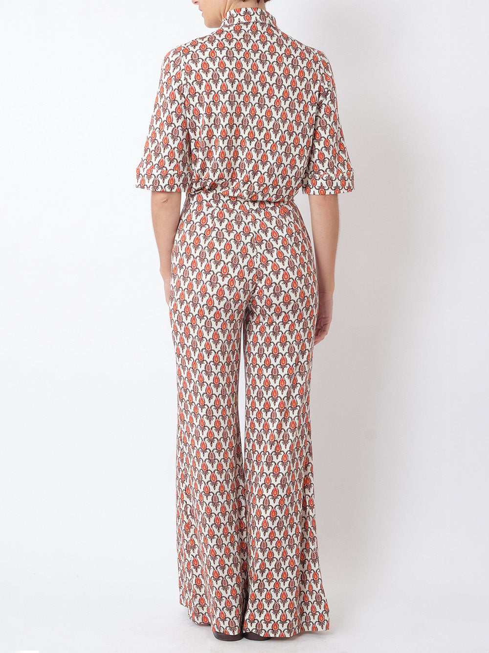 GIUDECCA SUN RED TROUSERS