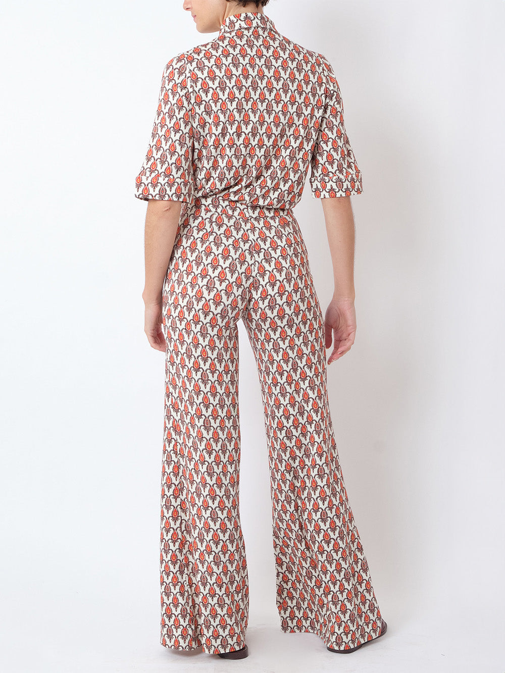 GIUDECCA SUN RED TROUSERS