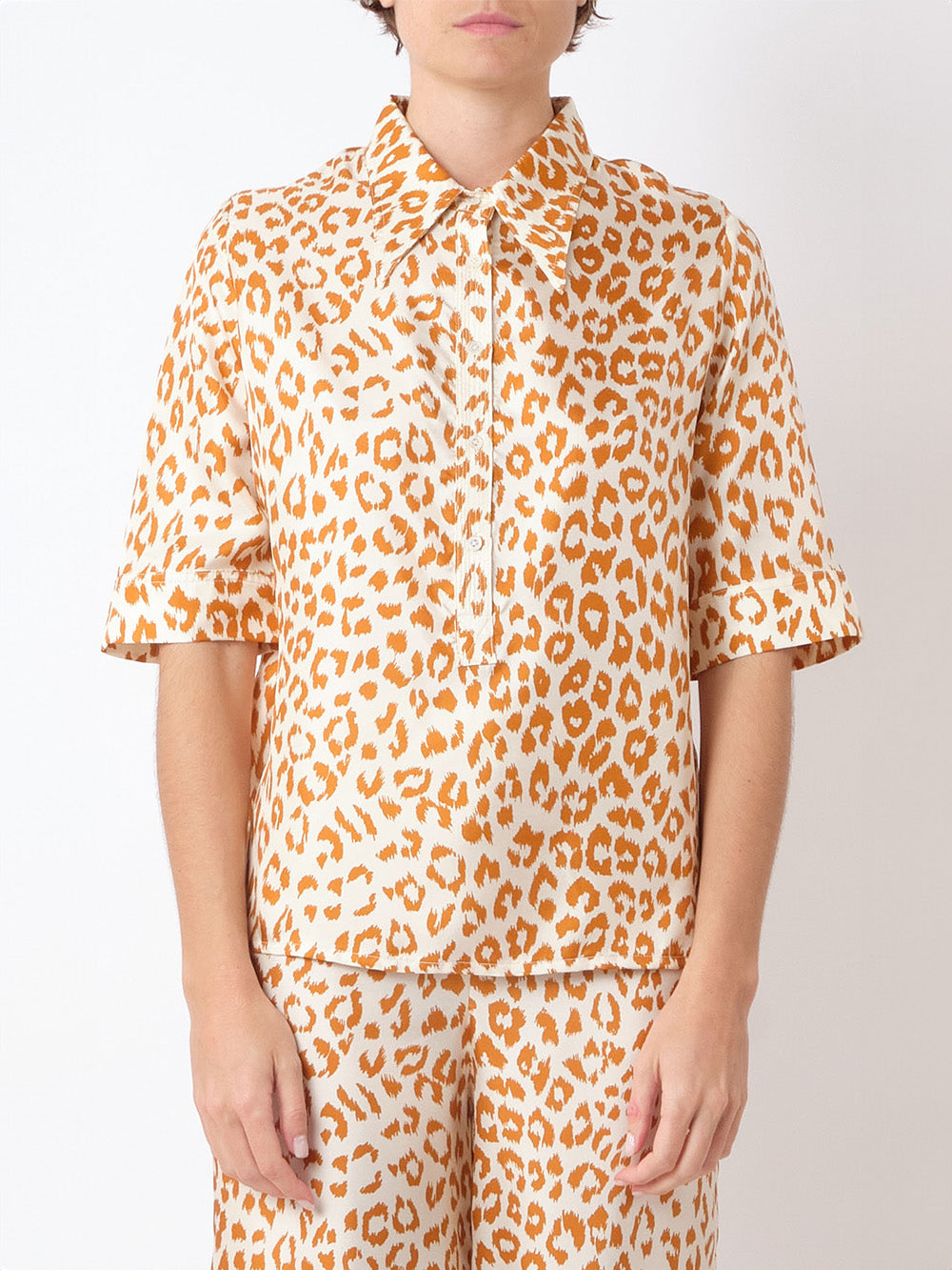 CHEMISE LAUREN PANTHÈRE CAPUCCIO