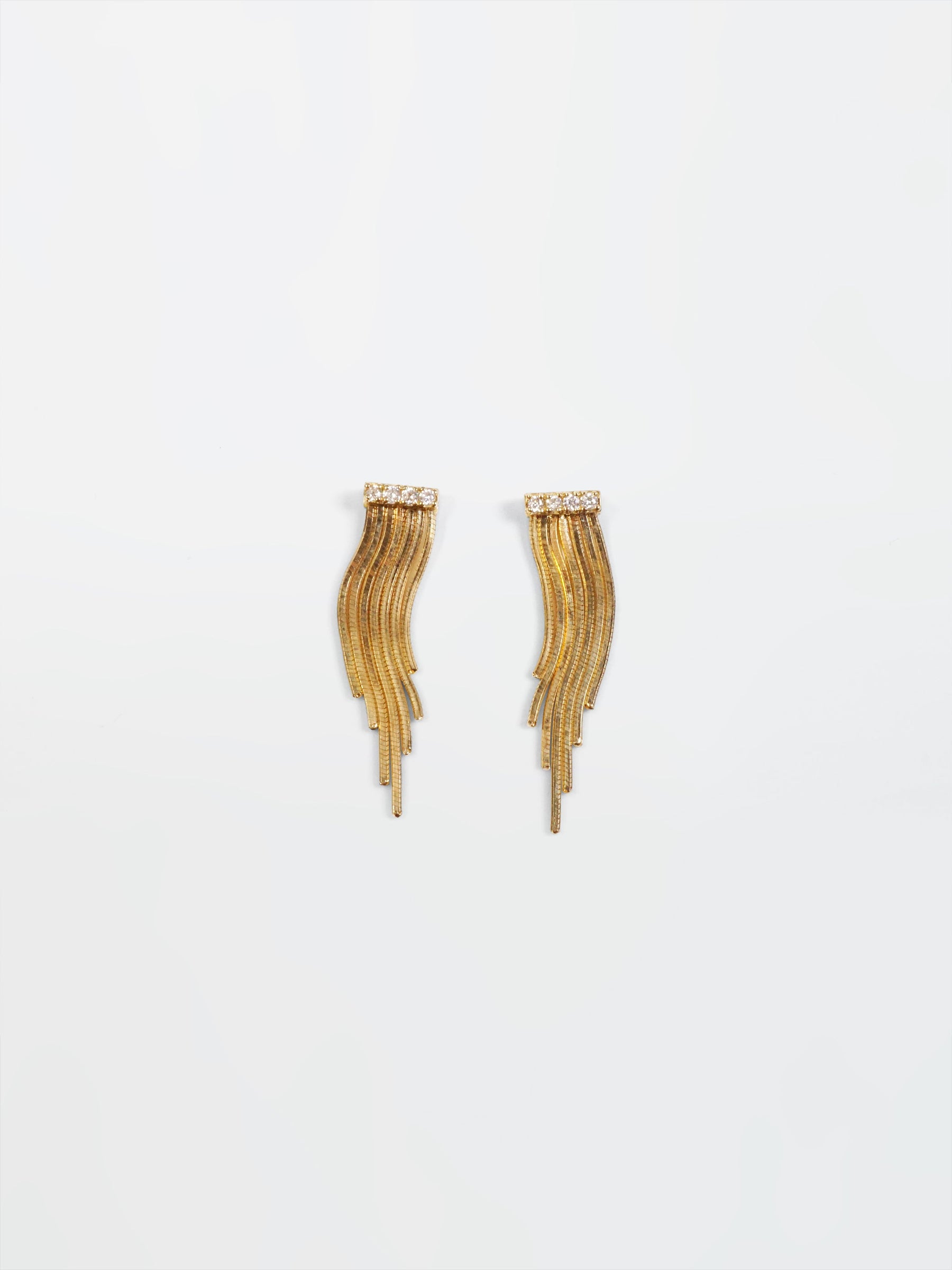 SHORT FRINGE EARRINGS