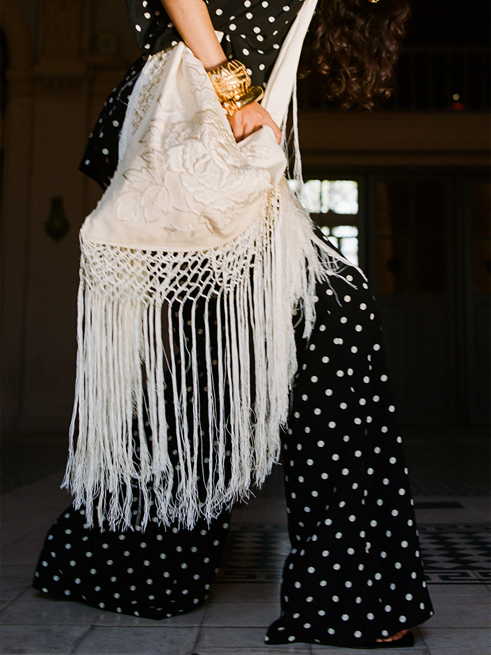 PANTALON ZAOUA NOIR & BLANC