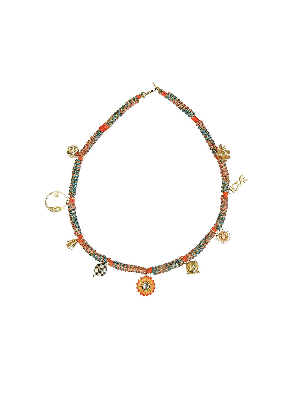 GRIGRI NECKLACE PLANET ORANGE