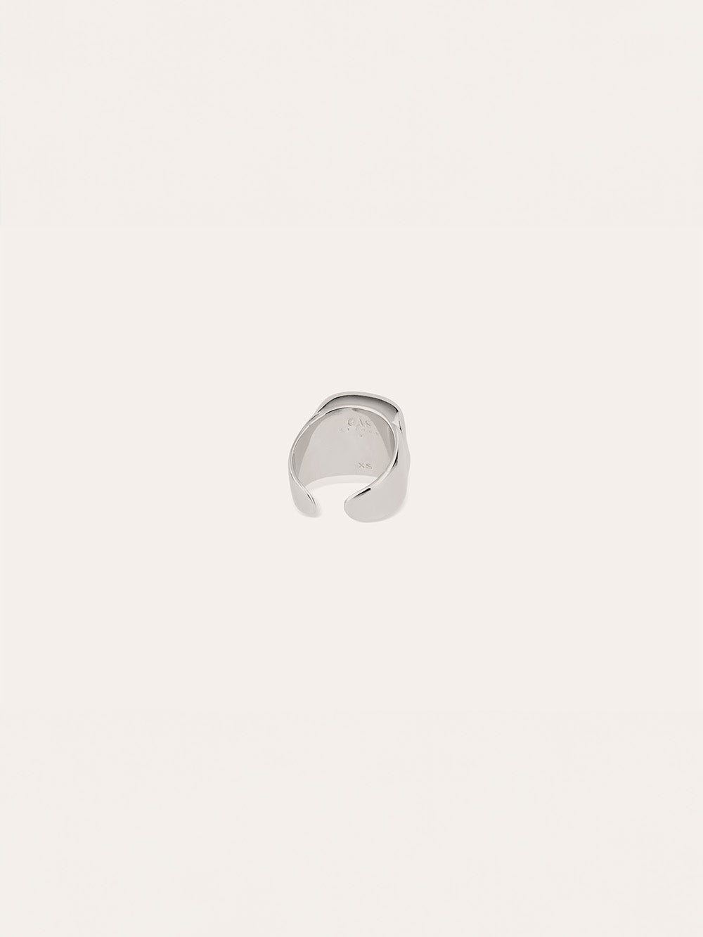 BAGUE SQUARE MINI ARGENT