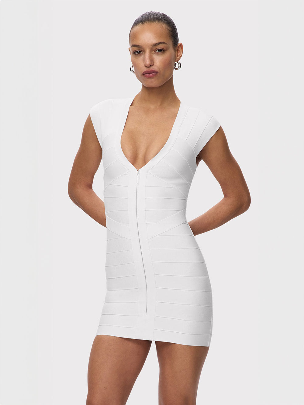 THE CHAMPAGNE ALABASTER DRESS