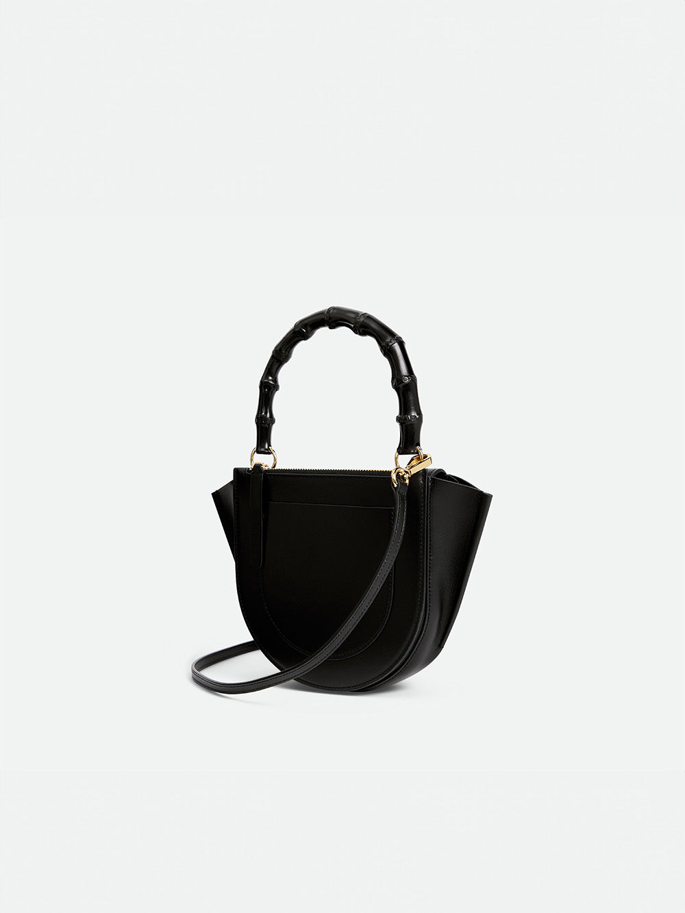 SAC MINI HORTENSIA BLACK BAMBOO