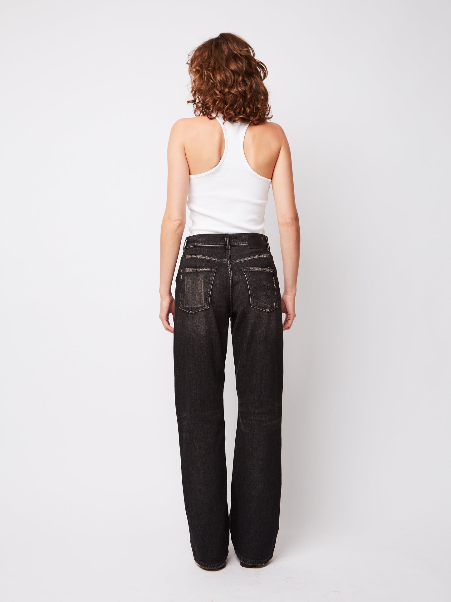 JEAN ALICE SLIM STRAIGHT LEG ABBEY BLACK