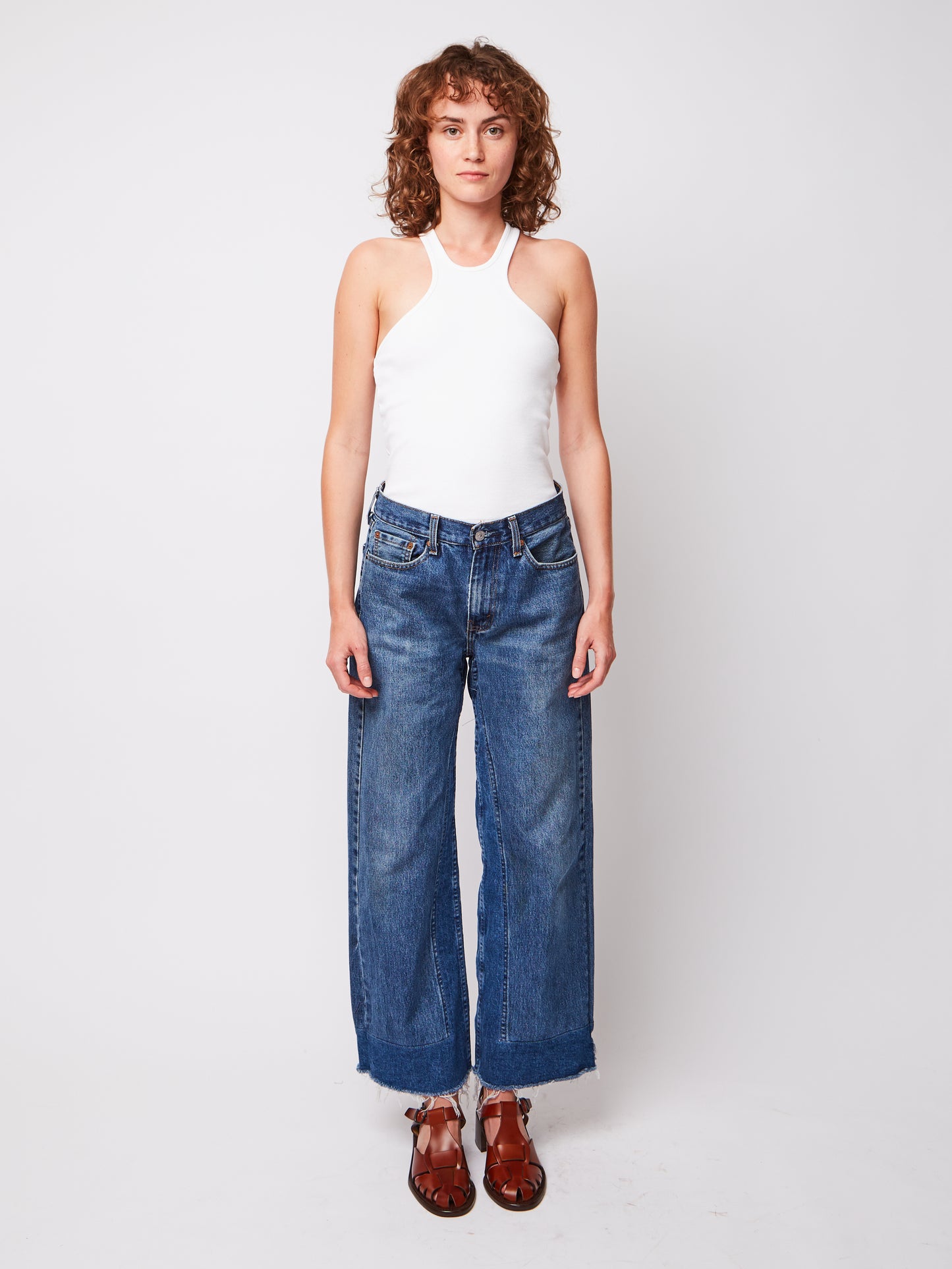 JEAN REWORKED CULOTTE VINTAGE