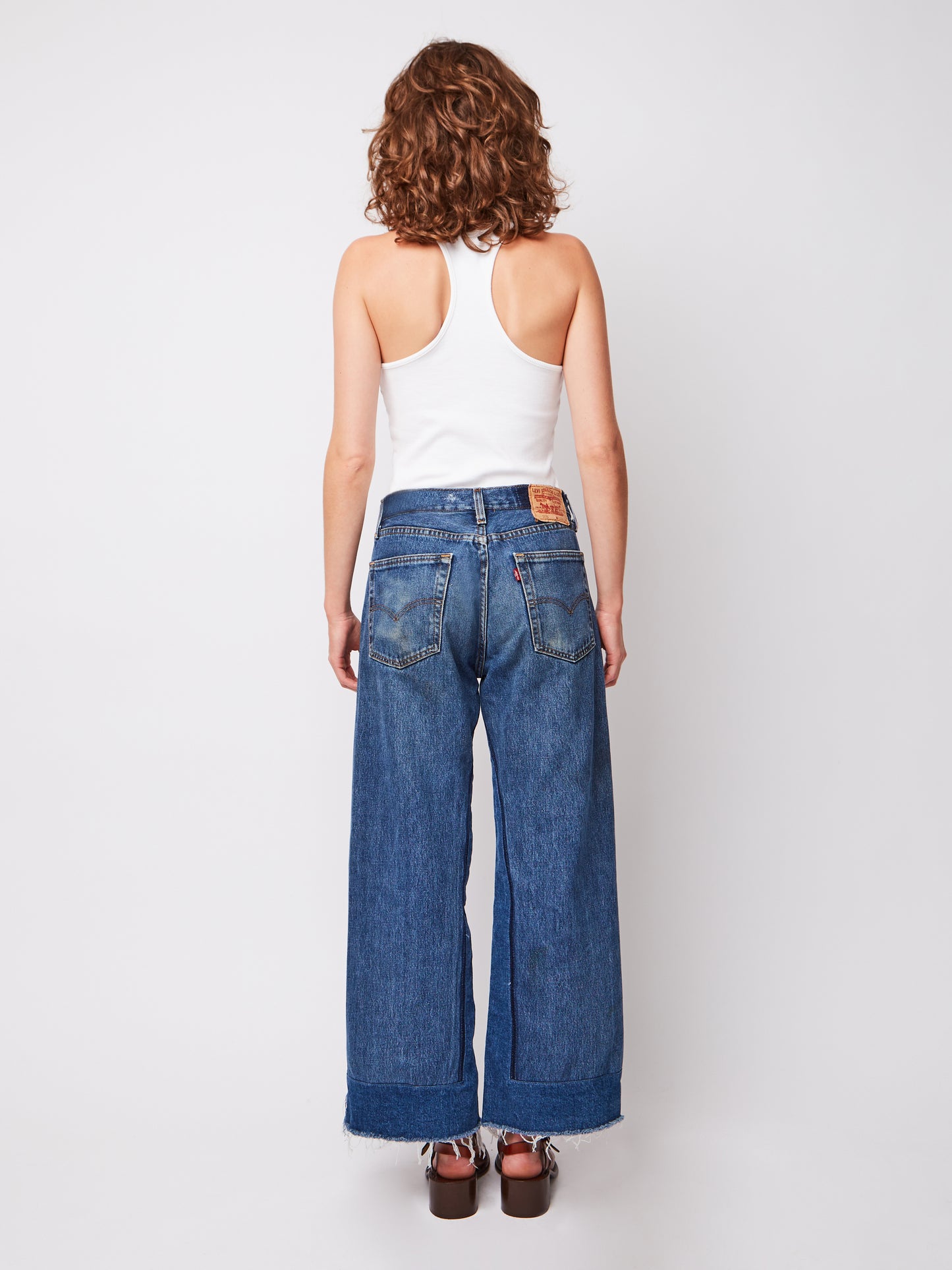 JEAN REWORKED CULOTTE VINTAGE