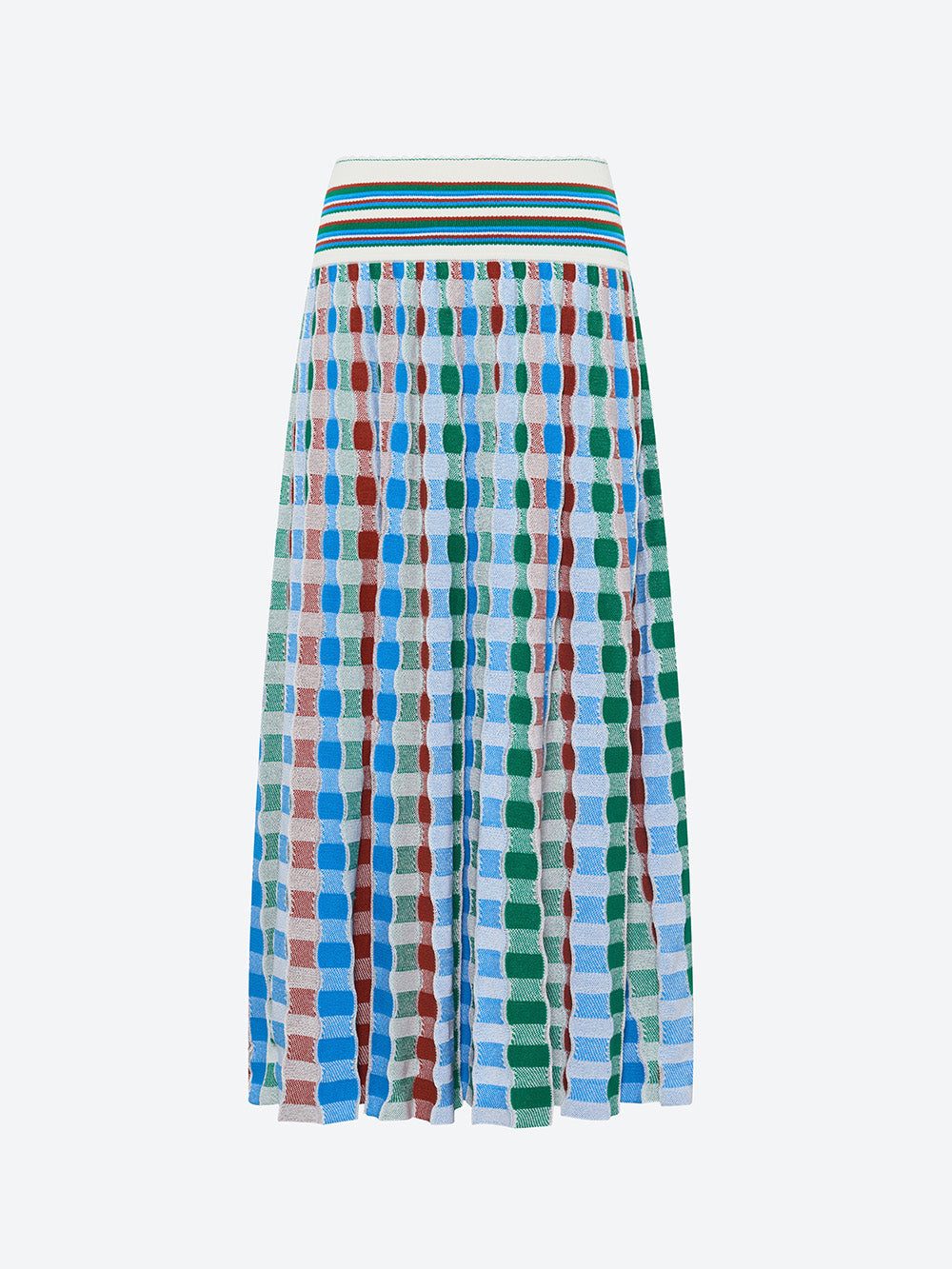 DELICATE TARTAN SKIRT