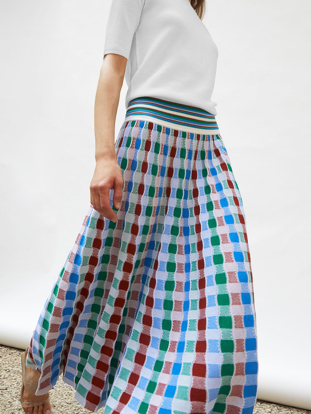 JUPE DELICATE TARTAN