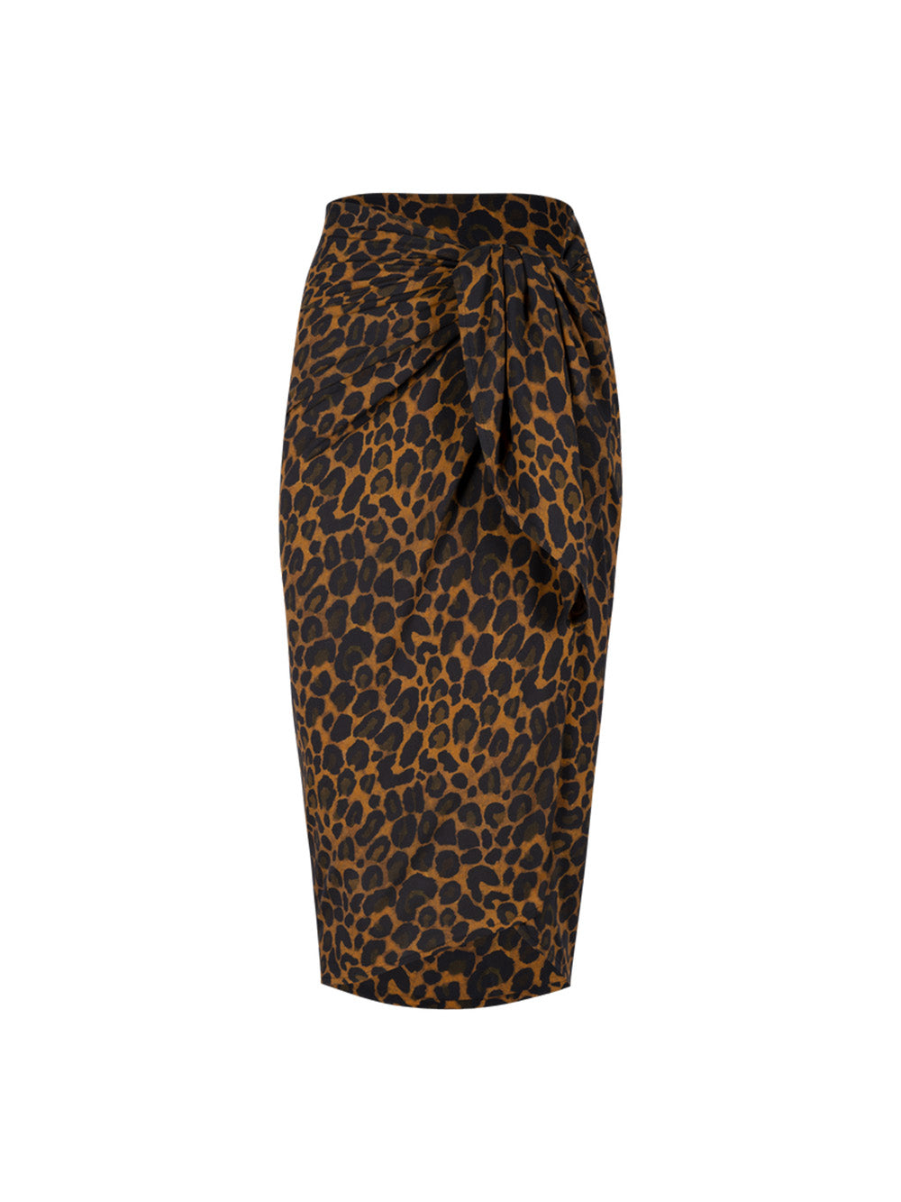 LEOPARD Ruffled Skirt