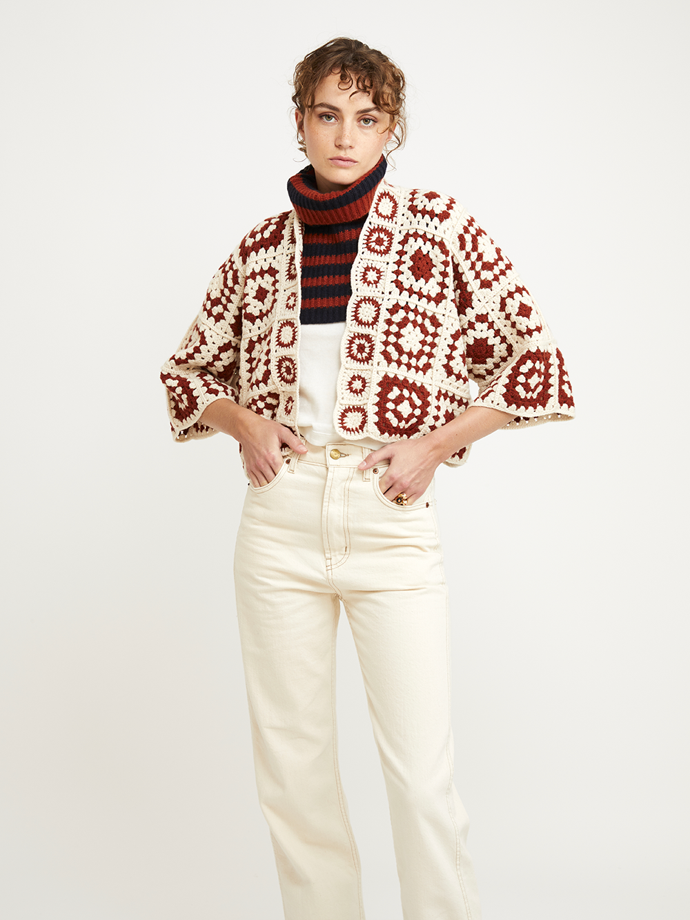 KIMONO SHORT HARISSA
