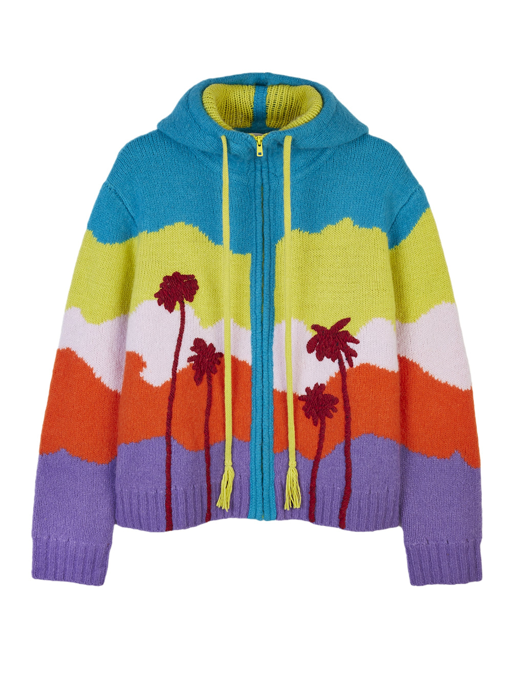HAND-EMBROIDERED PALM JACKET