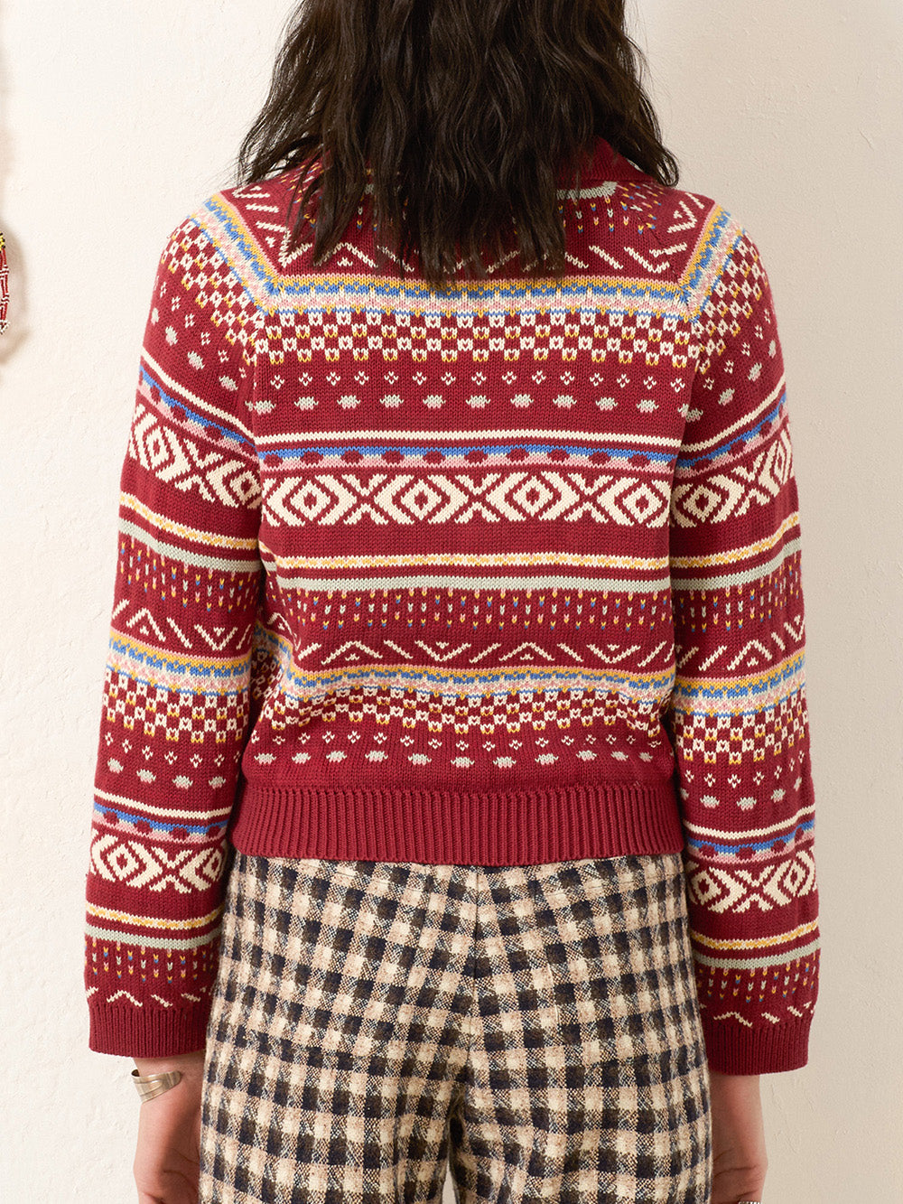 LIZA MESA FAIR ISLE SWEATER