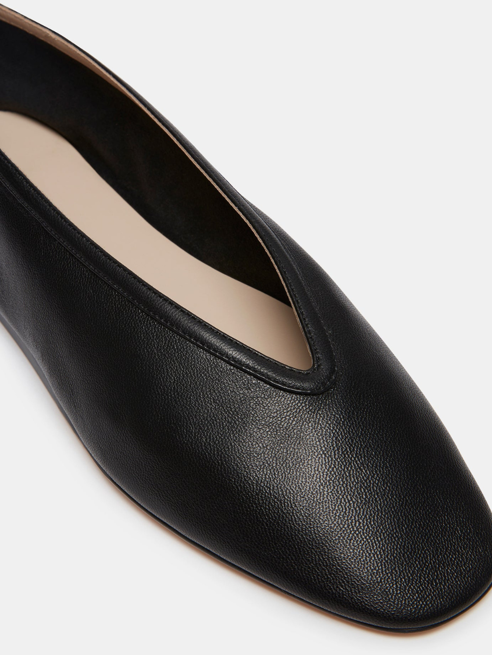 BALLERINES LUNA CUIR NOIR