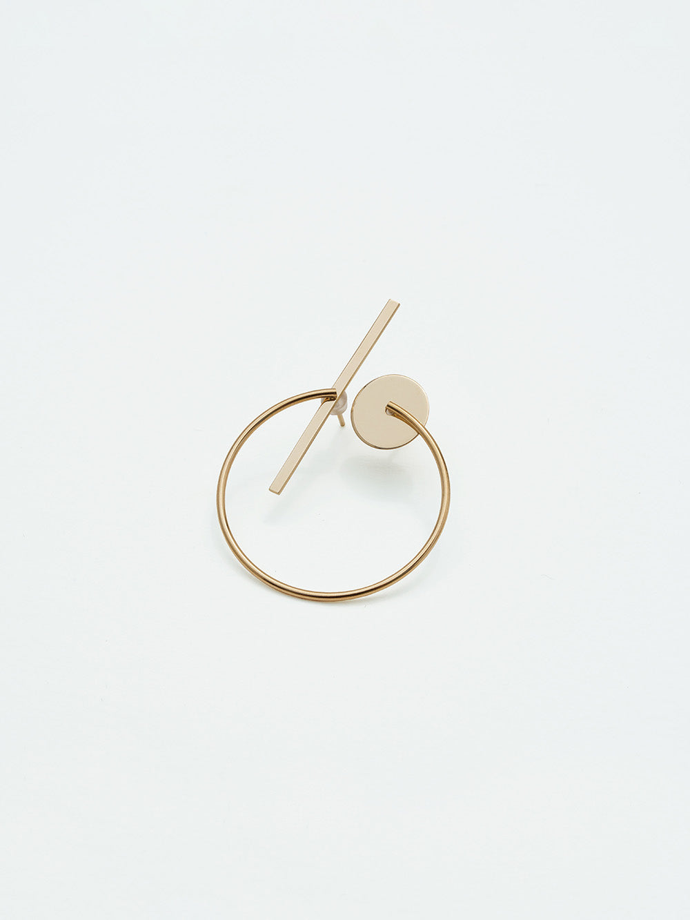 BOUCLE D'OREILLE HOOP & STICK