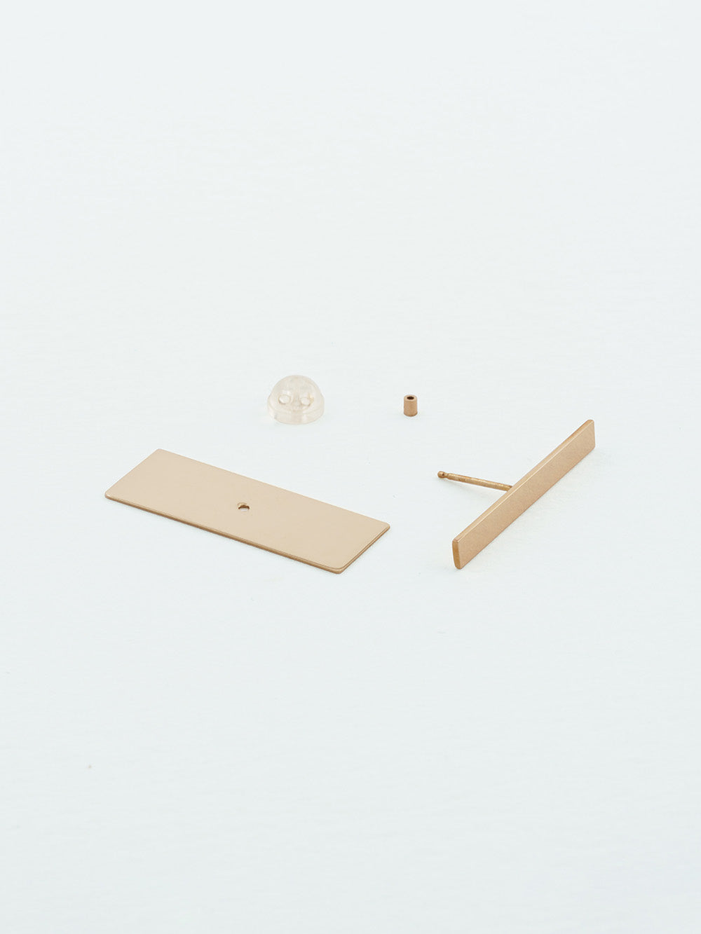 DOUBLE FLAT BAR EARRING