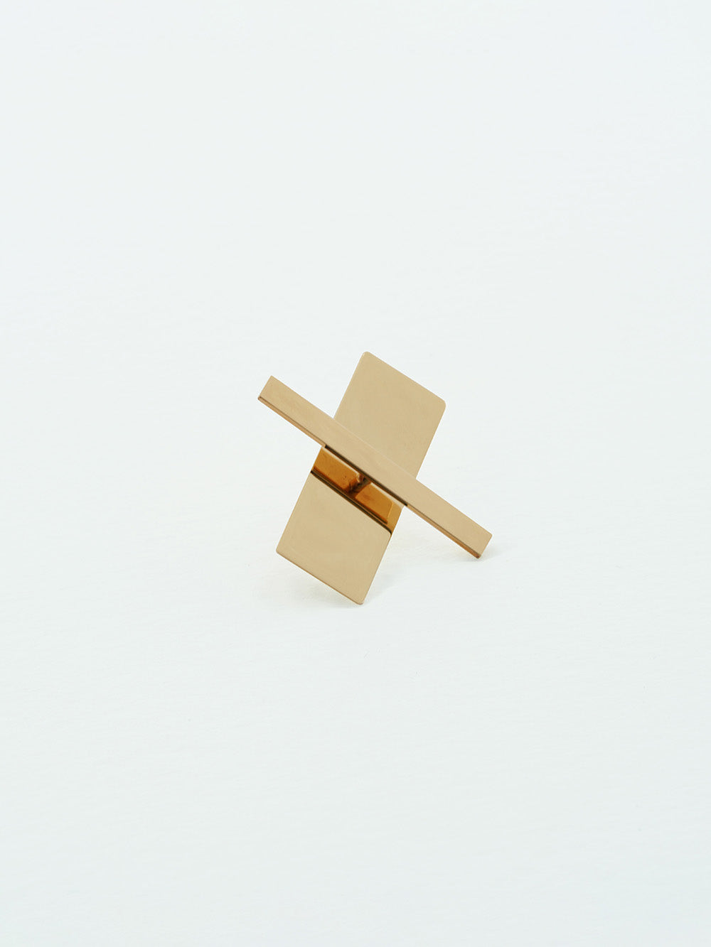 DOUBLE FLAT BAR EARRING