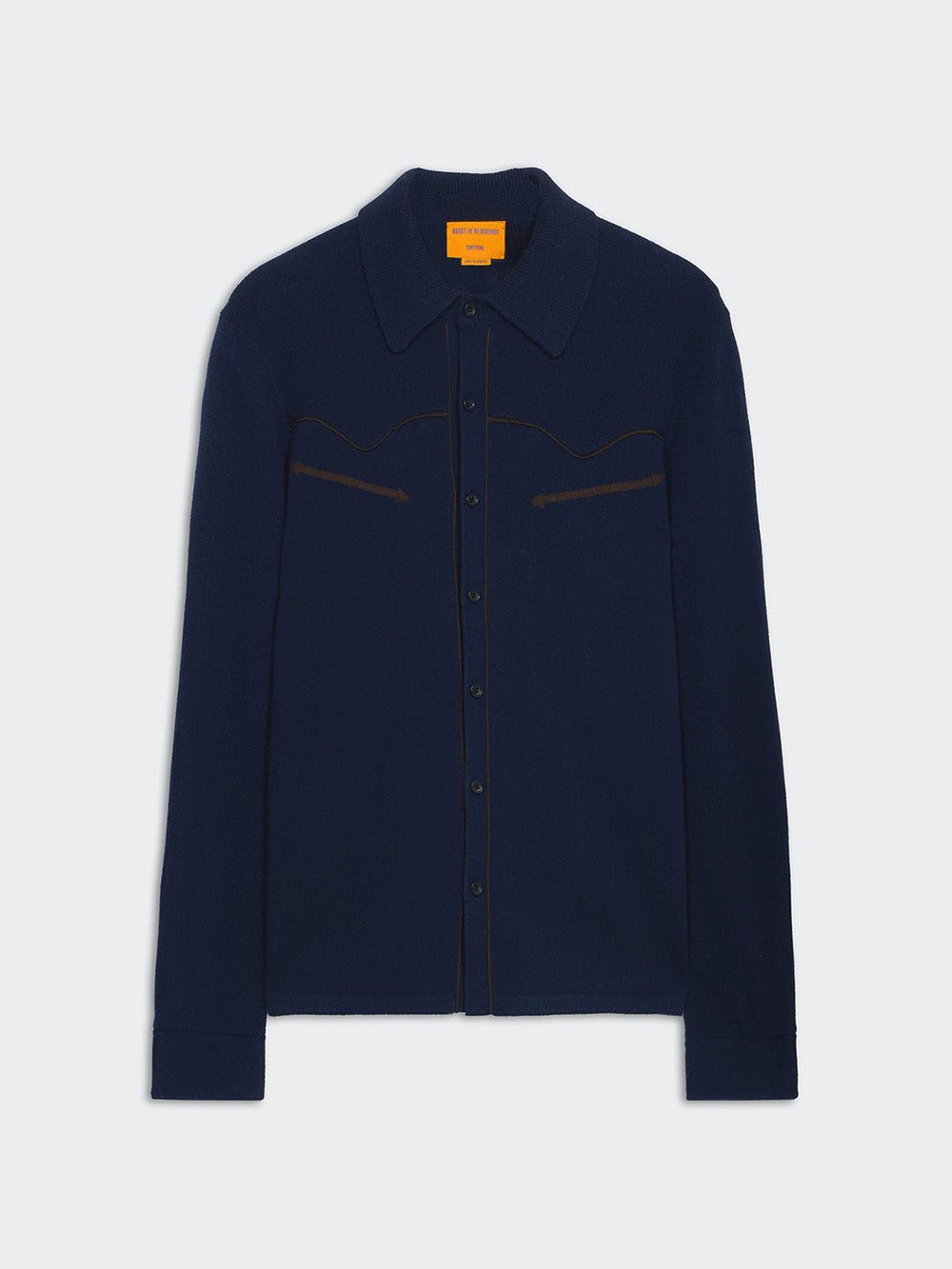 CHEMISE WESTERN BLEU NUIT