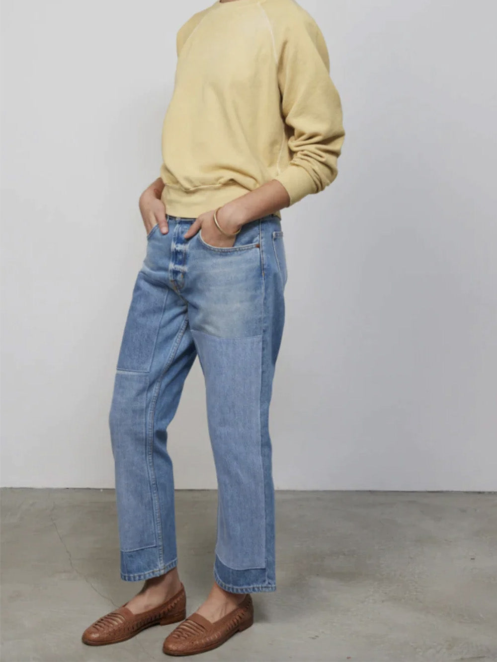 MARCEL RELAXED STRAIGHT CROP