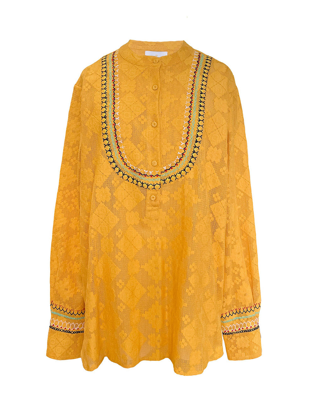 YELLOW MOZAMBIQUE SHIRT