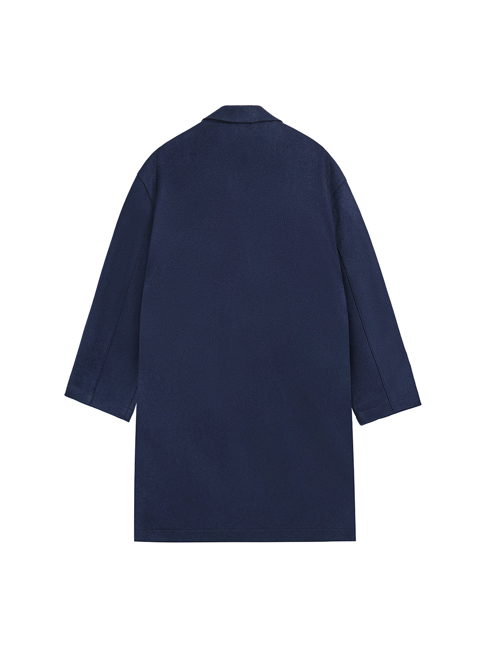 NAVY OVERSIZED CASHMERE COAT