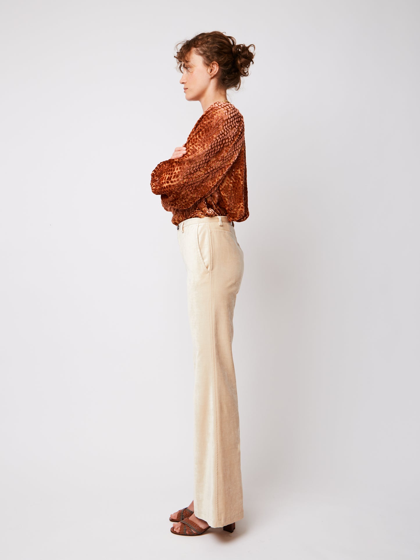 PALAZZO IVORY VELVET