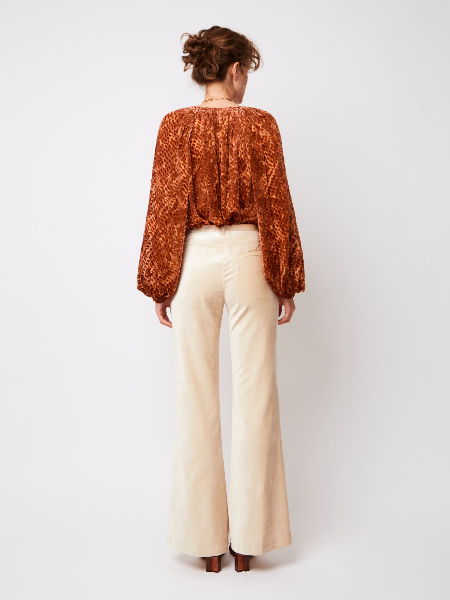 PALAZZO IVORY VELVET