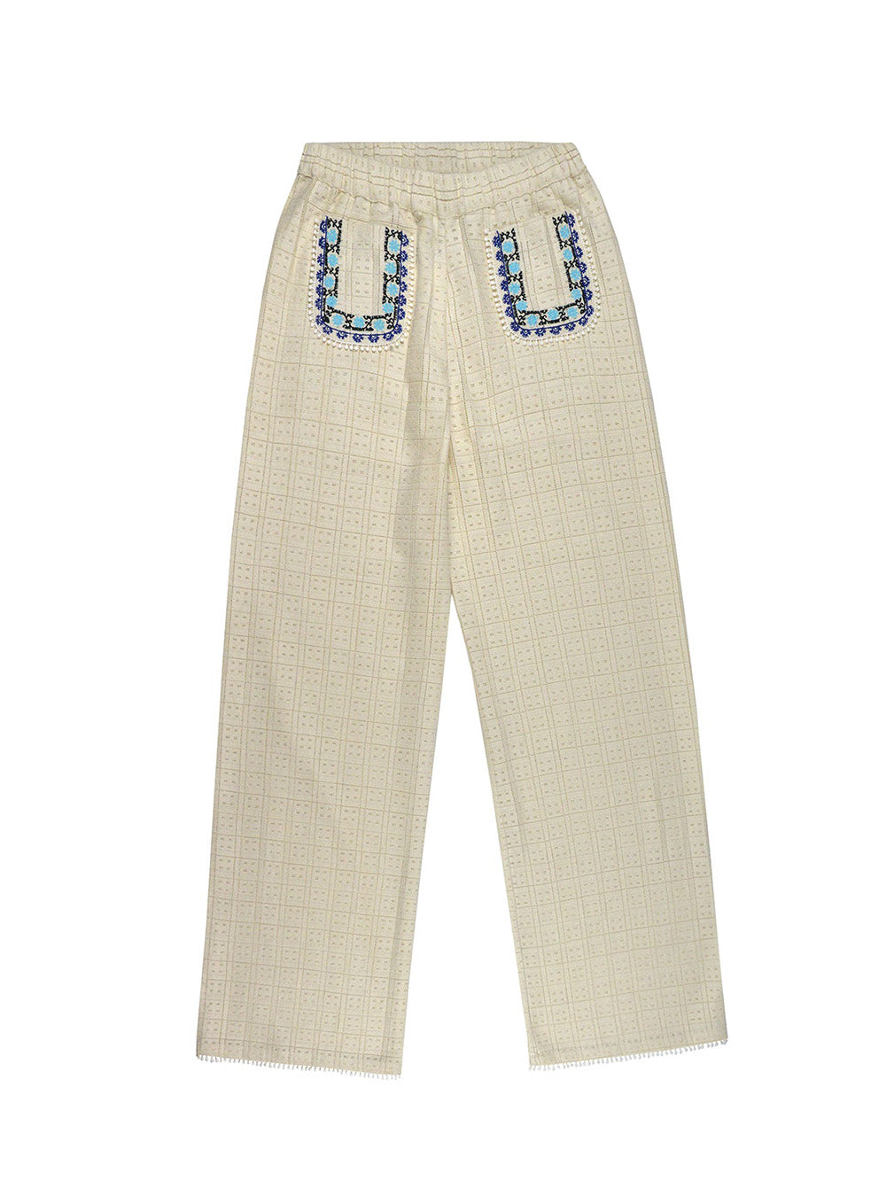 PANTALON PAROS OFF-WHITE