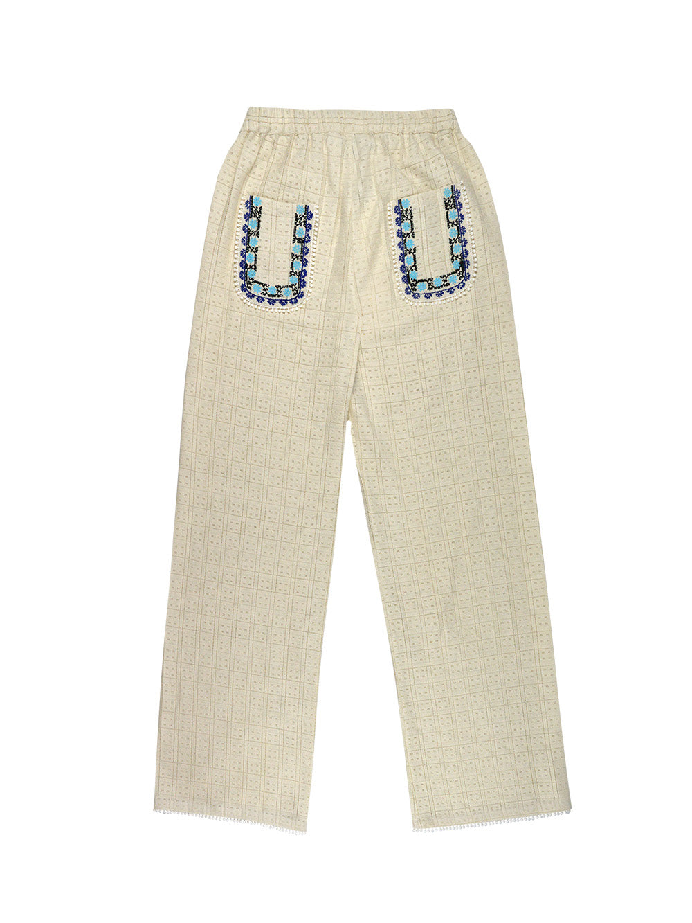 PANTALON PAROS OFF-WHITE