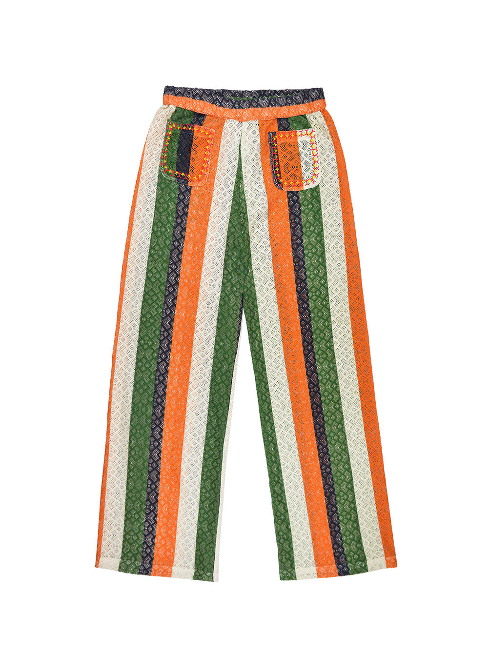 PANTALON ZUMBA ORANGE & VERT