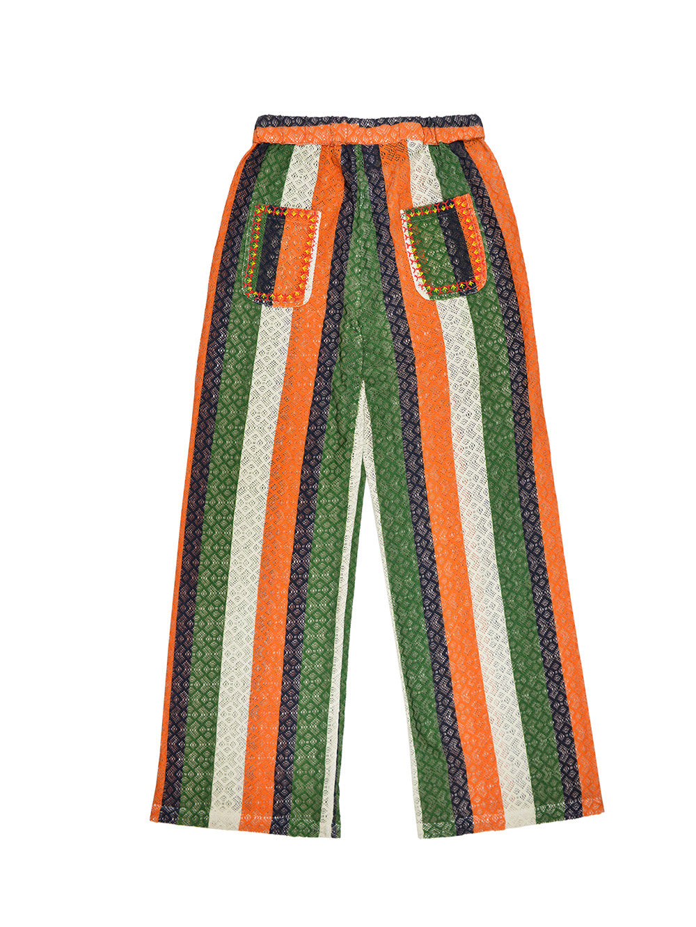 PANTALON ZUMBA ORANGE & VERT