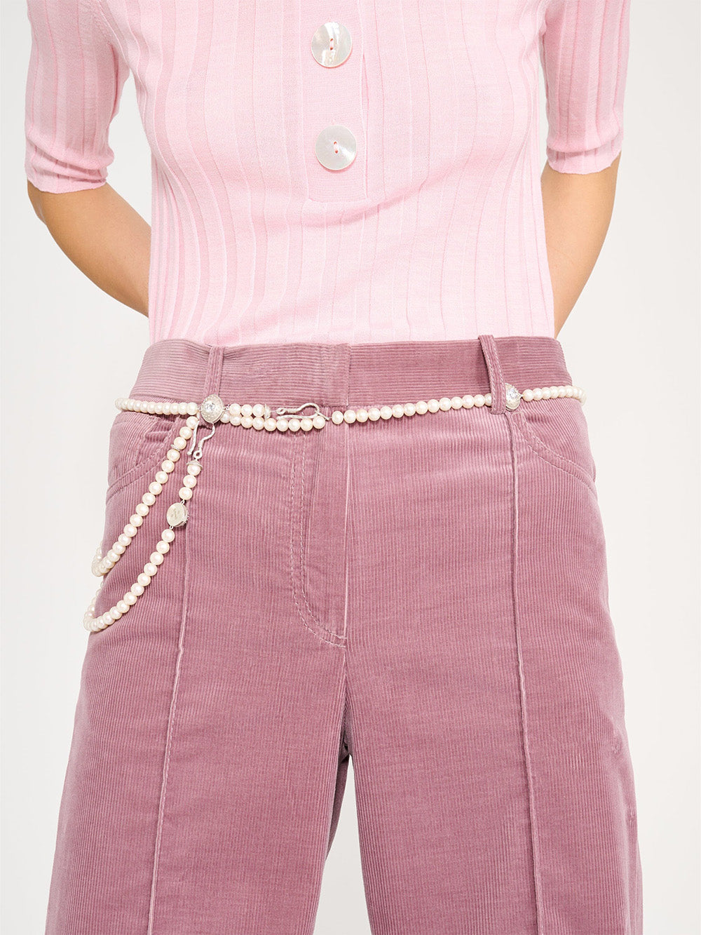 PANTALON DOWNTOWN LILAS
