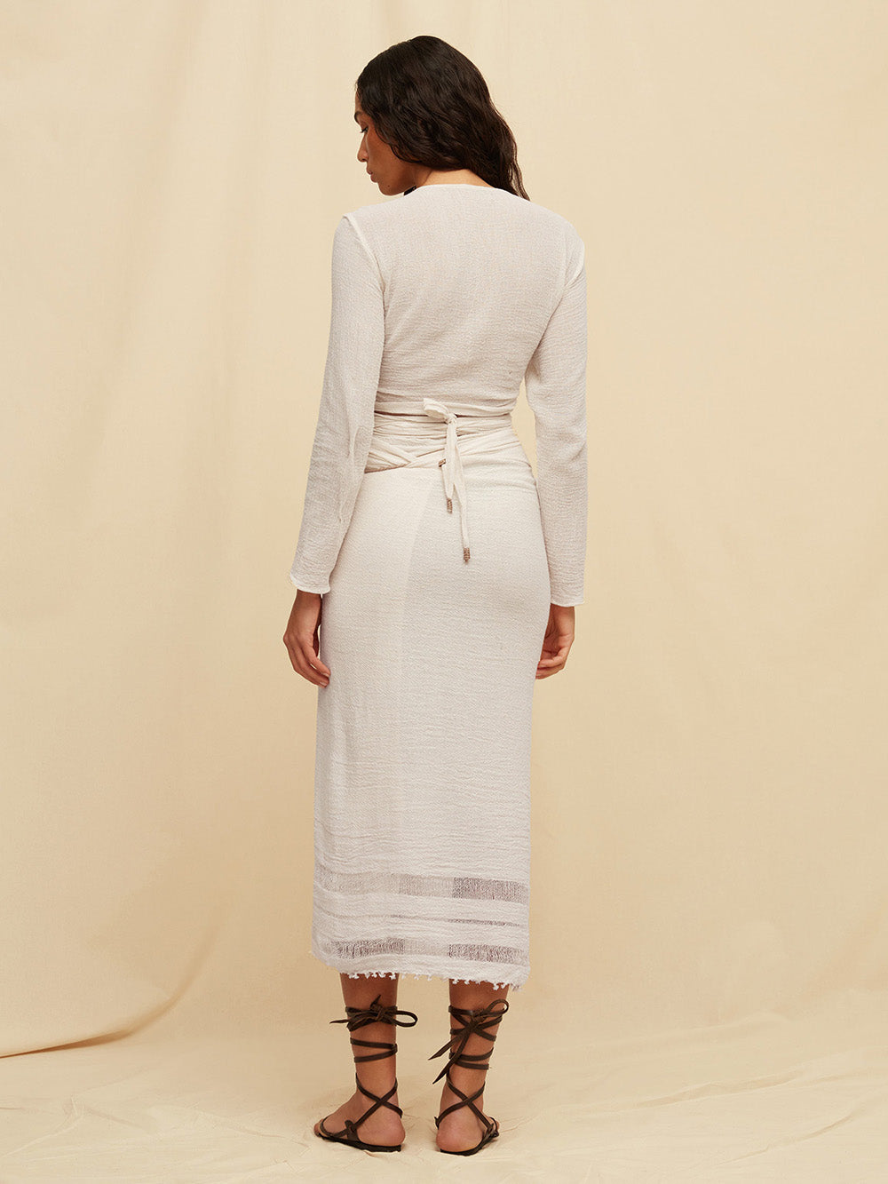 NATURAL WRAP PAREO