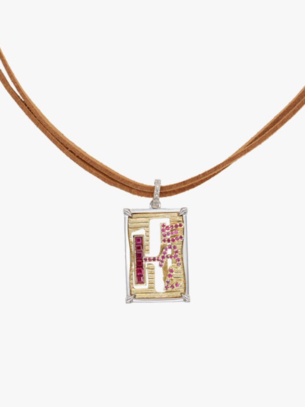 PENDENTIF HEAL RUBIS