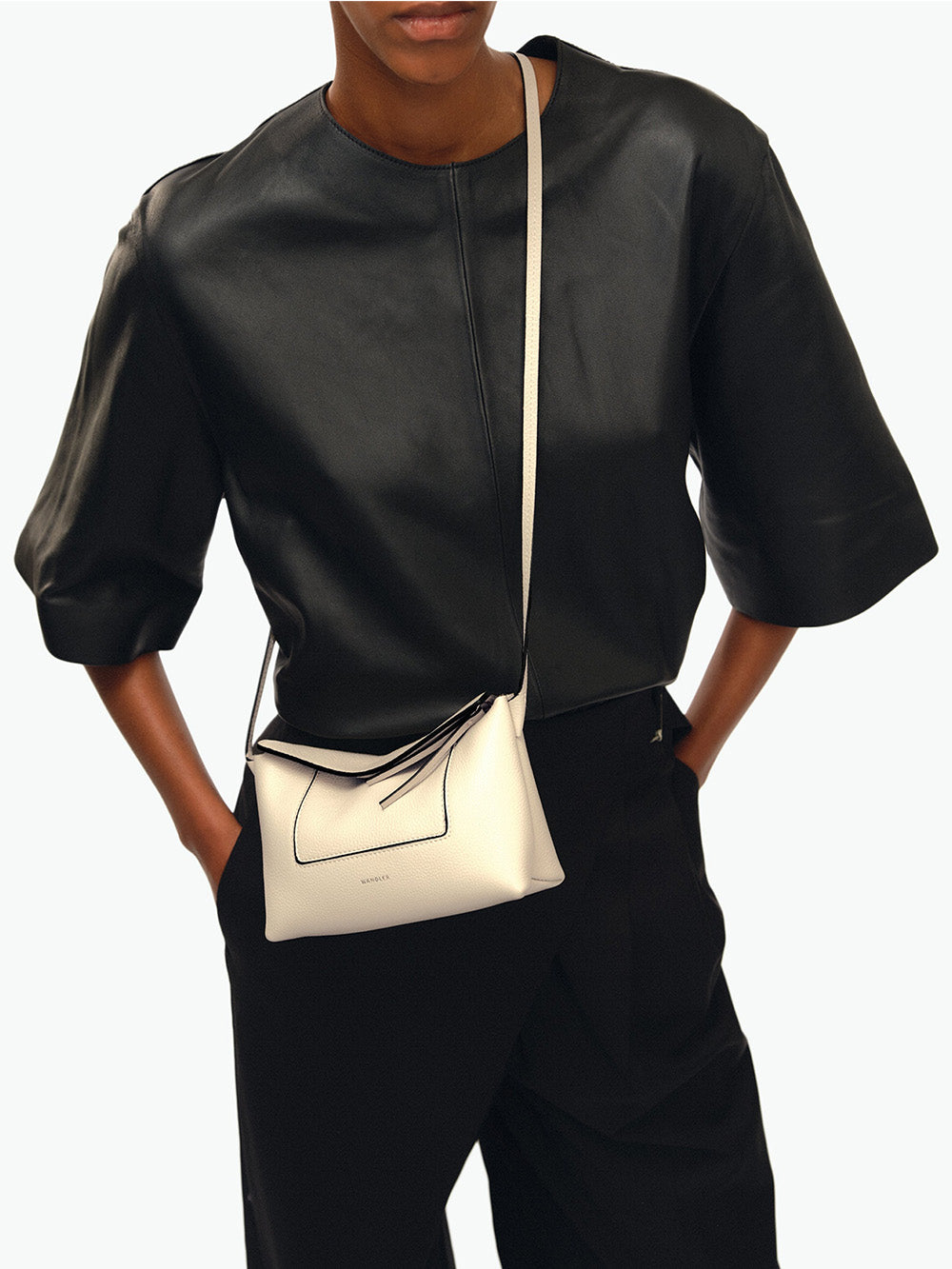PENELOPE SLOUCH MINI BEIGE BAG
