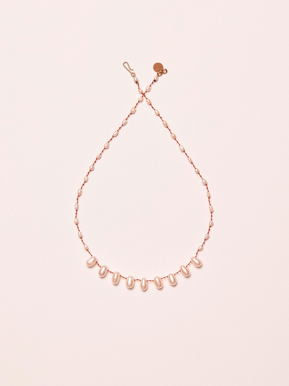 BIRD DROP & BEADS FRESHWATER PEARL NECKLACE