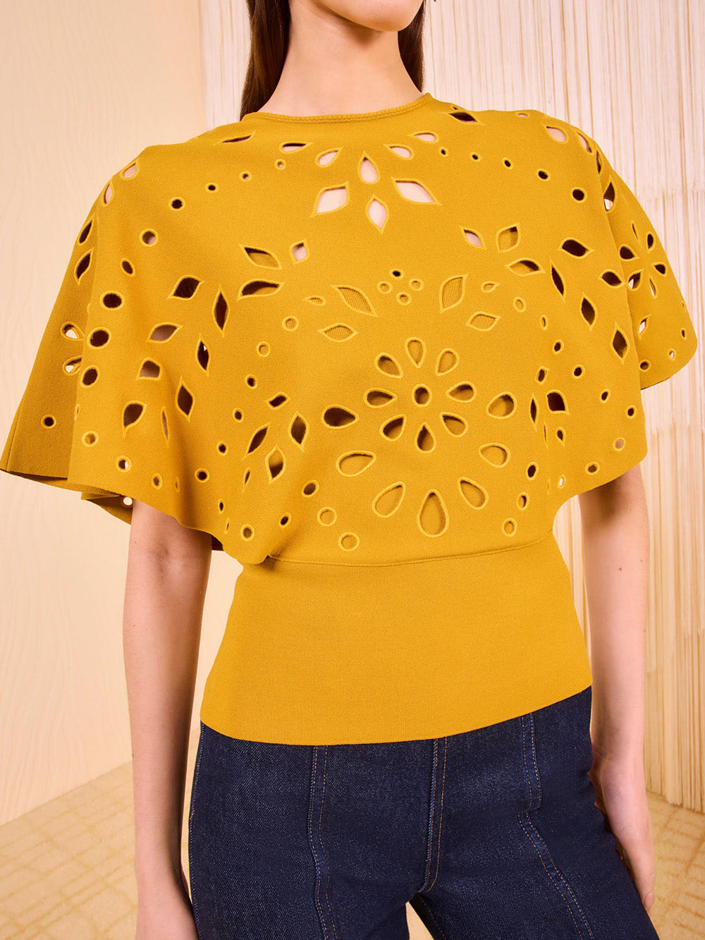 JOSIE GOLDENROD CAPE TOP