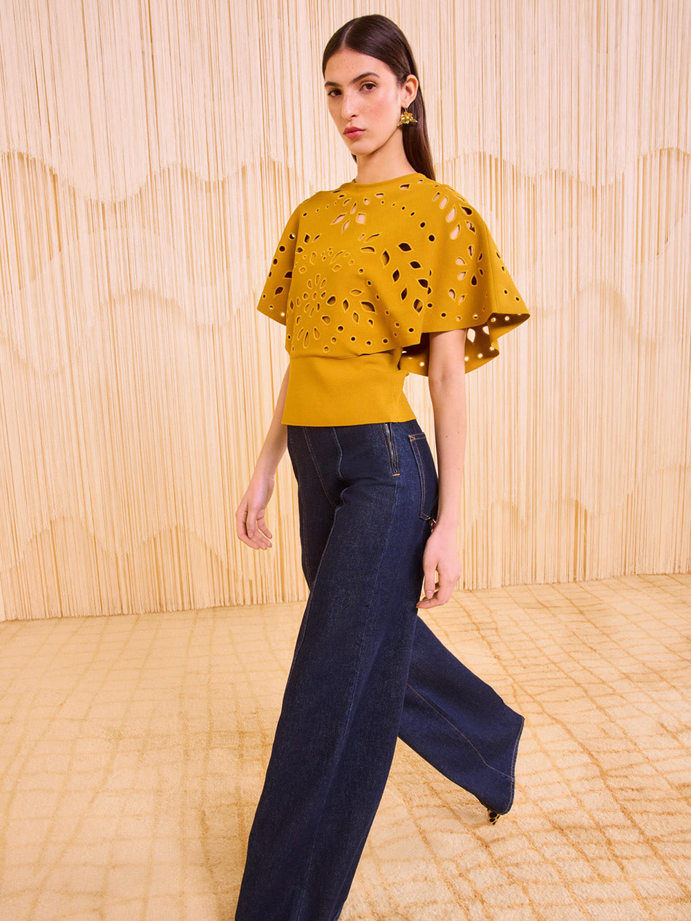 JOSIE GOLDENROD CAPE TOP