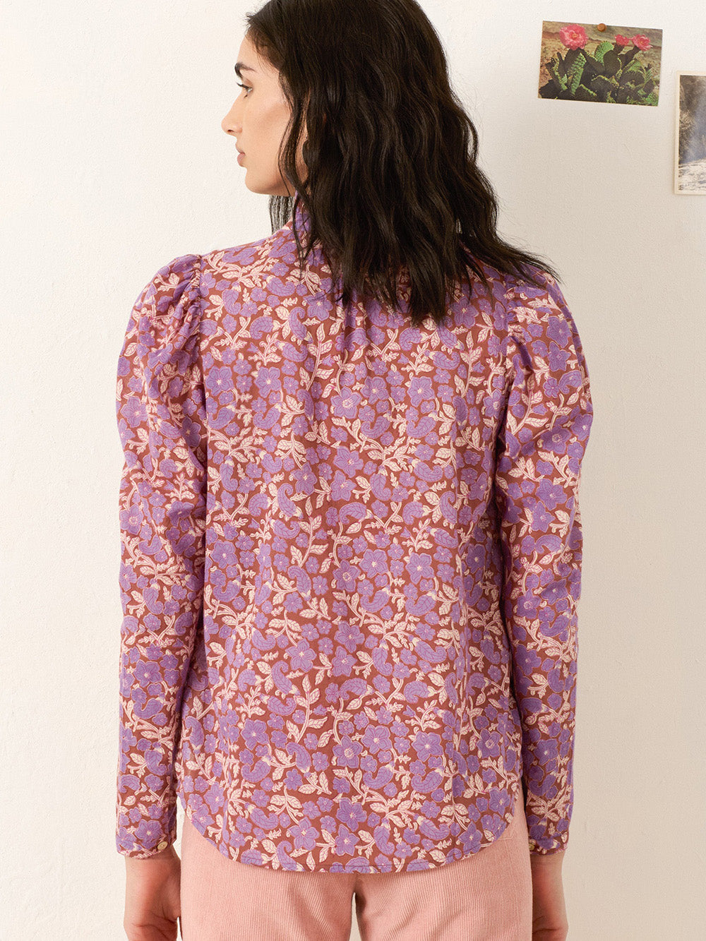 POET TWILIGHT FLORAL BLOUSE