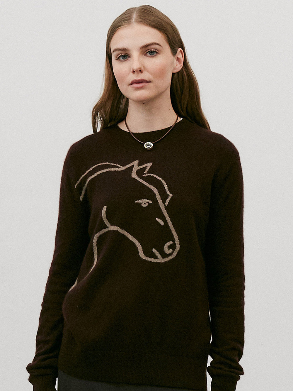 SWEATER N°85 HORSE