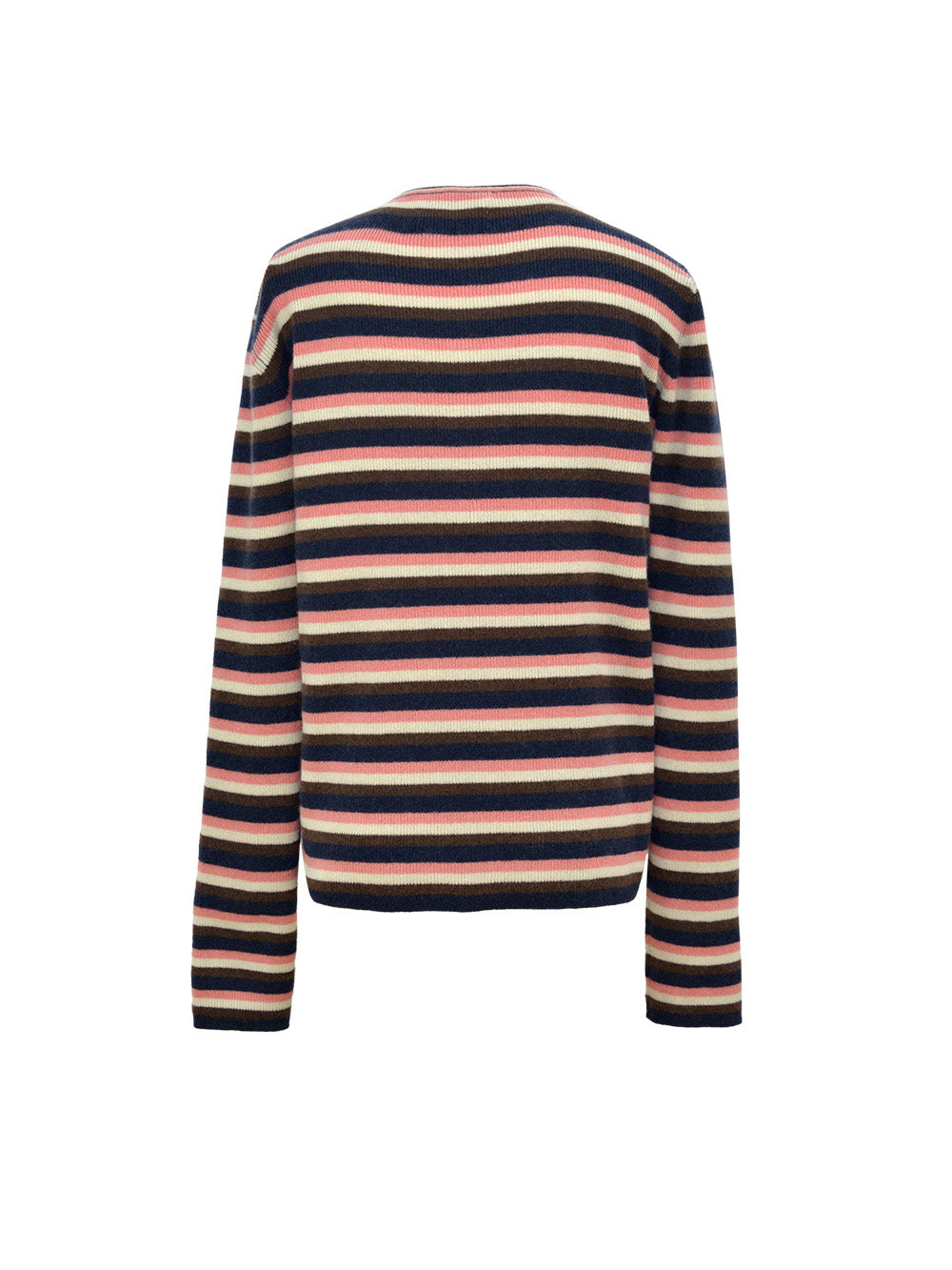 CUTIE CORAL STRIPED SWEATER