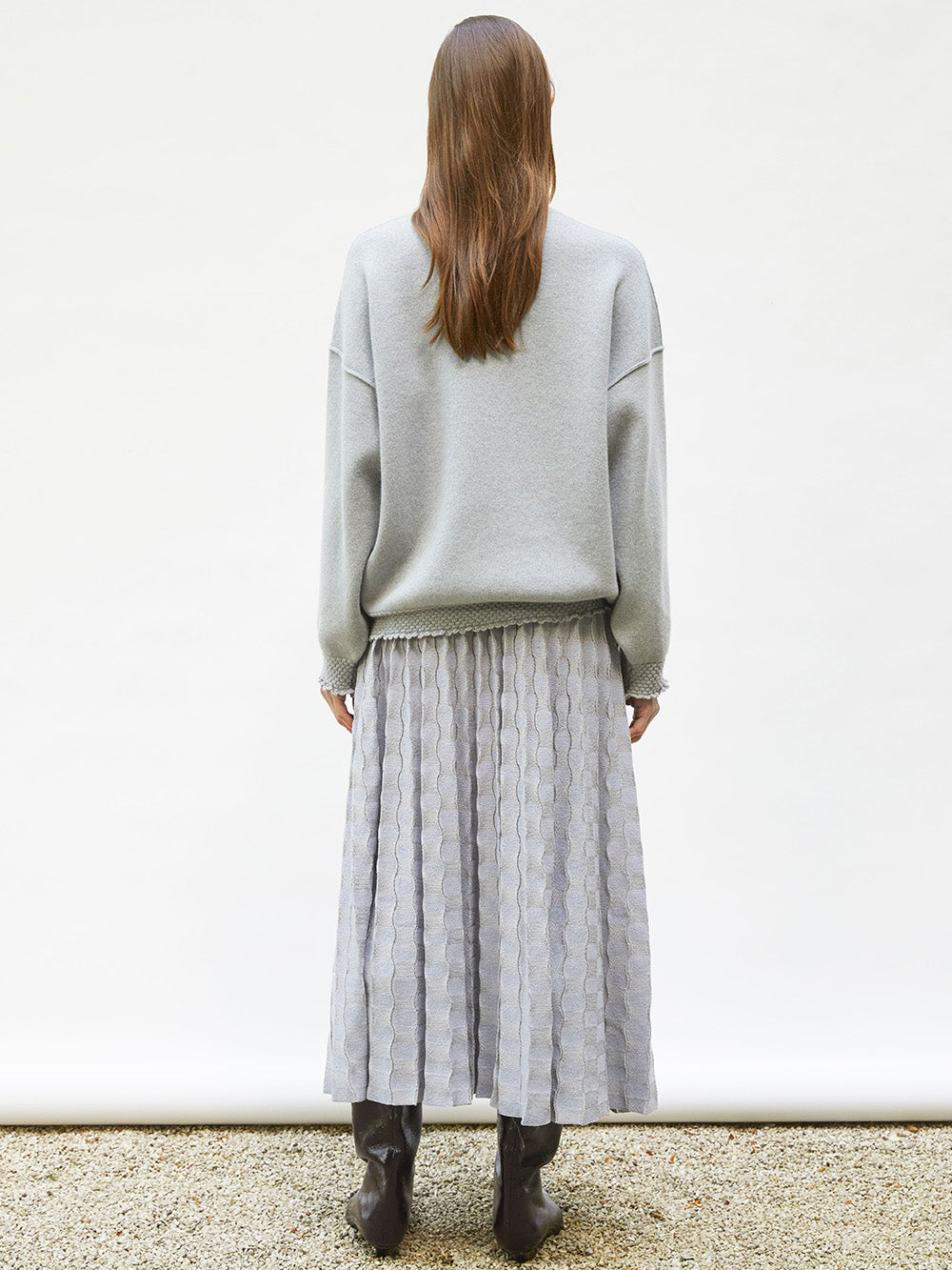 PULL DUMP GRIS SOURIS