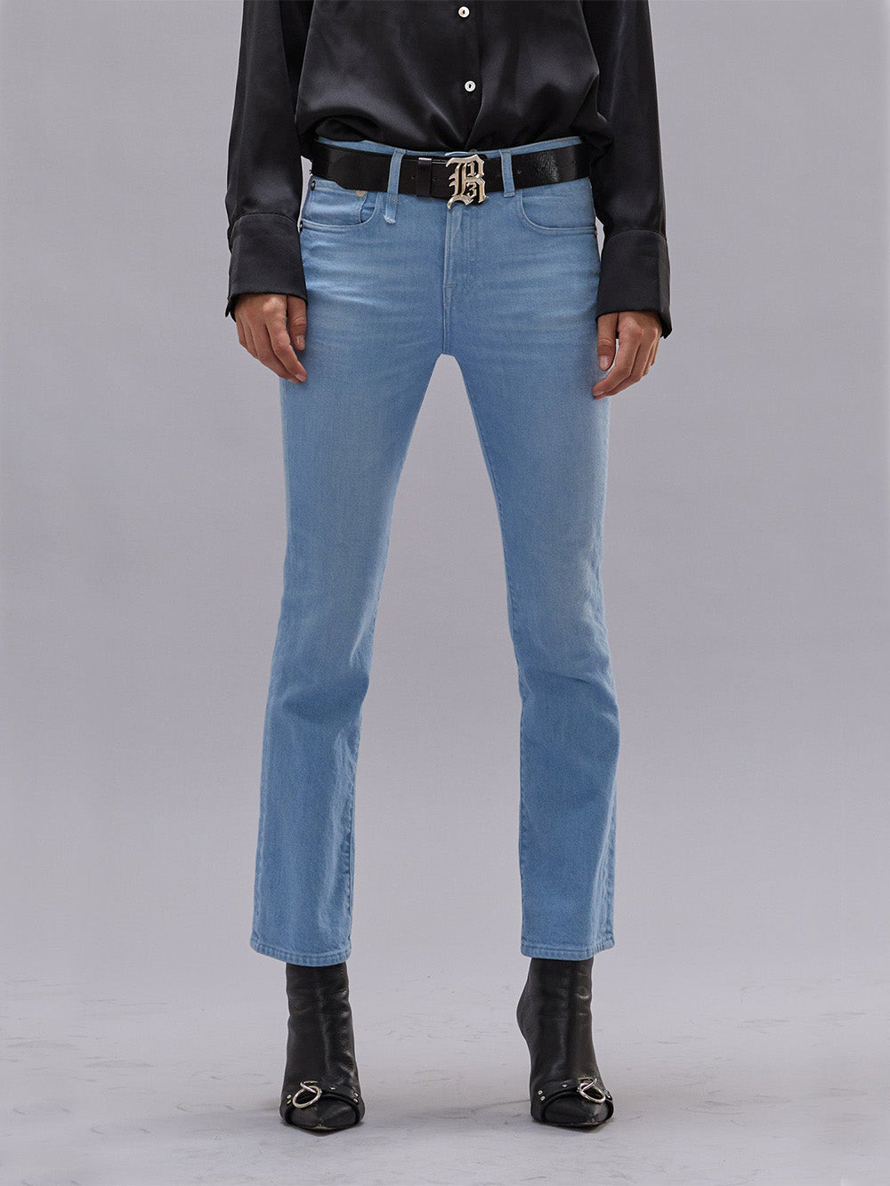 JEAN KICK FIT BABY BLUE STRETCH