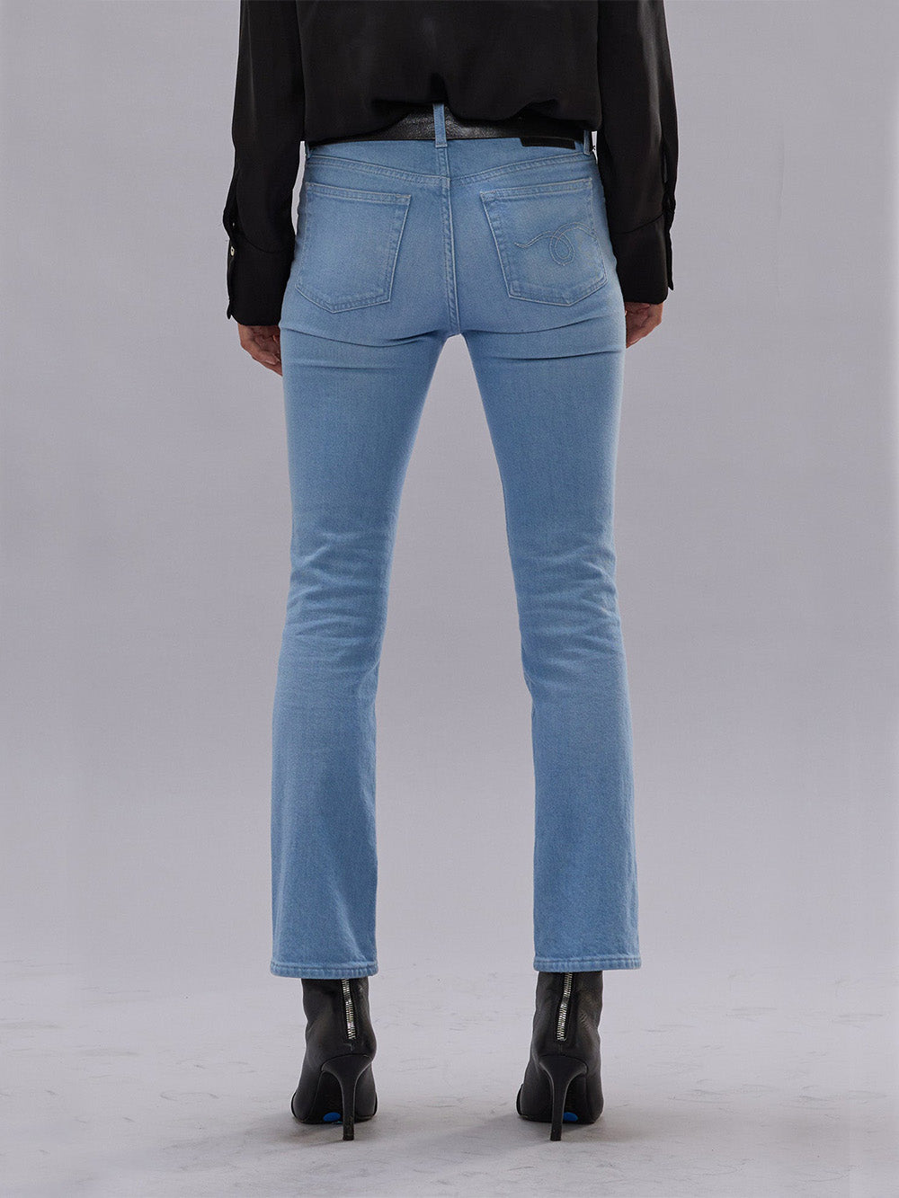 JEAN KICK FIT BABY BLUE STRETCH