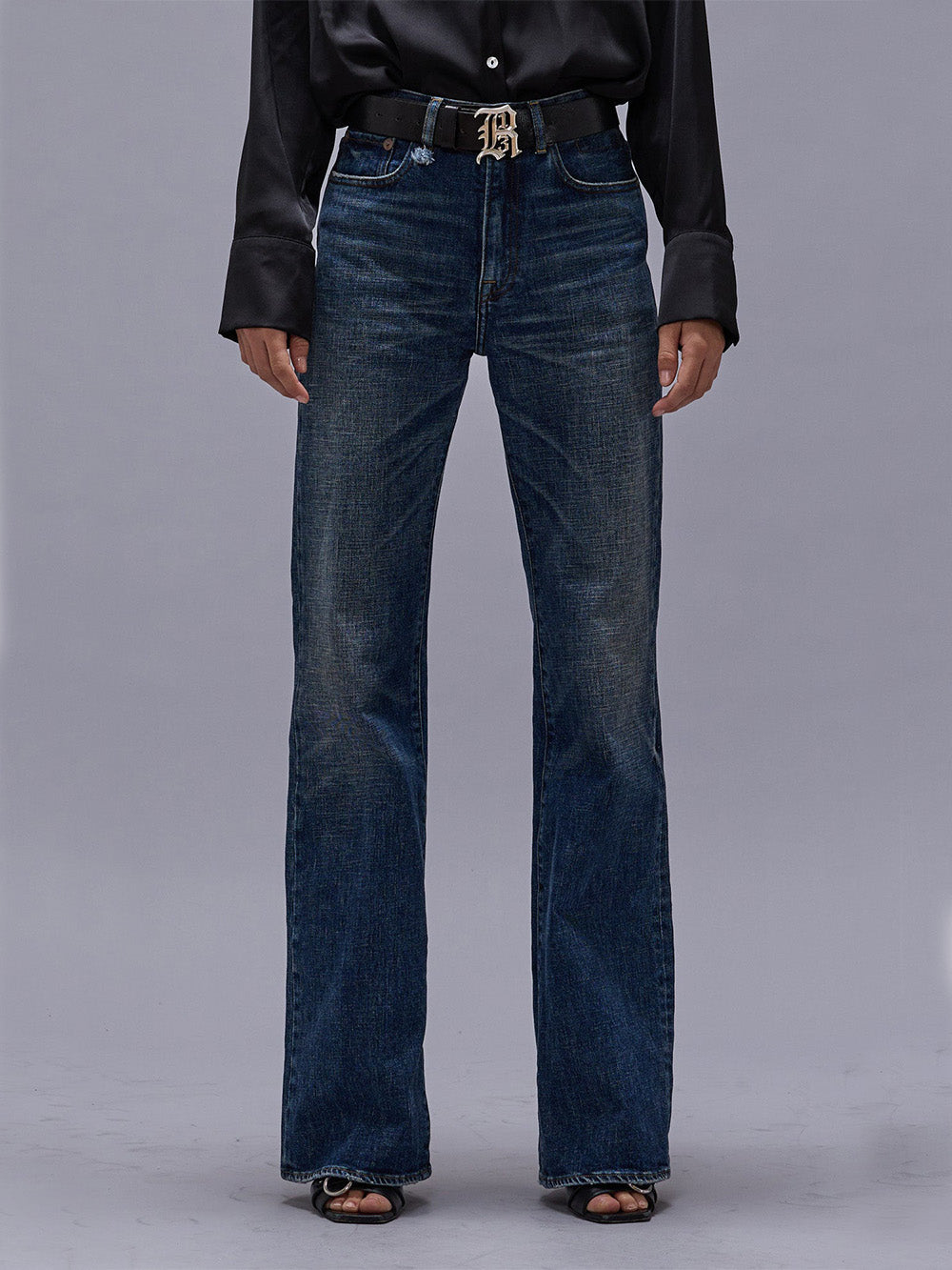 JEAN JANE MIRE BLUE STRETCH
