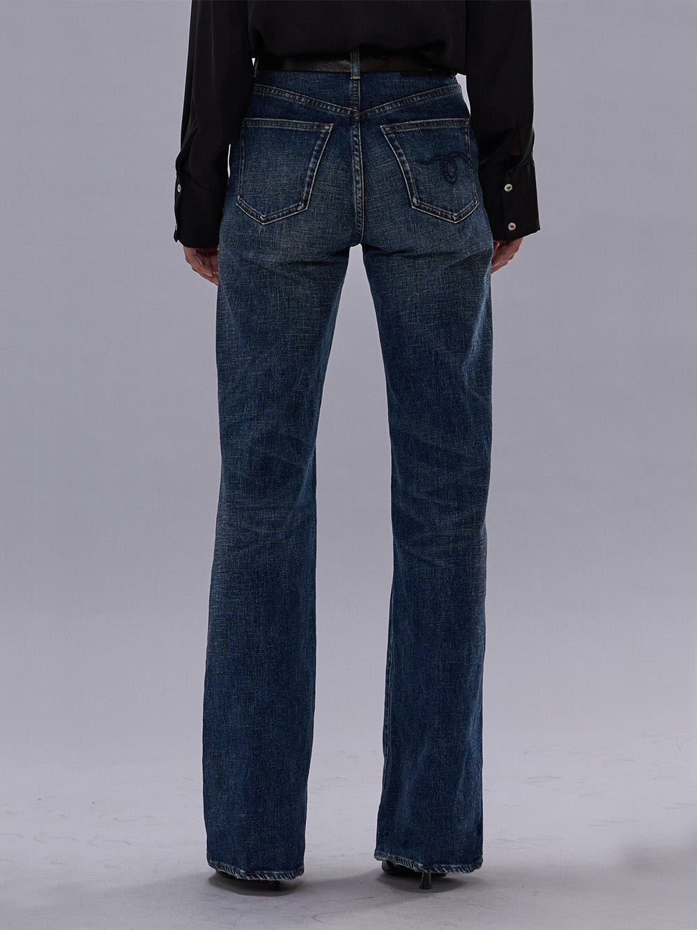JEAN JANE MIRE BLUE STRETCH